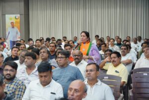 BJP Mira-Bhayandar Worker Conference on the 125th Birth Anniversary of Dr. Syama Prasad Mukherjee