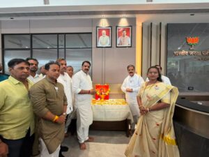 BJP Mira-Bhayandar Pays Tribute to Maharana Pratap on His Birth Anniversary at District Office