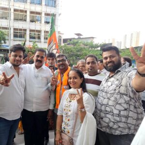BJP Mira-Bhayandar Victory Celebration for Wins in West Bengal, Assam and Puducherry