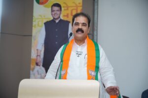 Viksit Bharat Sankalp Sabha and Seva Jyoti Yatra organised under Seva Sankalp Abhiyan at BJP Mira-Bhayandar District Office.